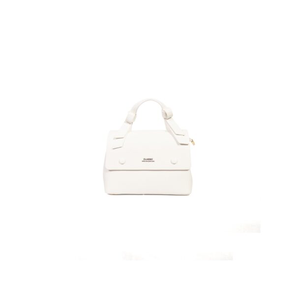 Classic white womens Handbag